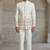 White classy embroidery jodhpuri for men | premium designer bandhgala ethnic wear
