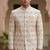 Cream embroidery maroon pista touchup jodhpuri for men | premium designer bandhgala ethnic wear