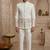 Classy white daman jodhpuri for men | premium designer bandhgala ethnic wear