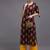 Women brown printed rayon kurta