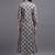 Women pink printed cotton kurta