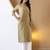 Women beige plain katha kurta