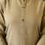 Women beige plain katha kurta