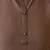 Women brown plain katha kurta