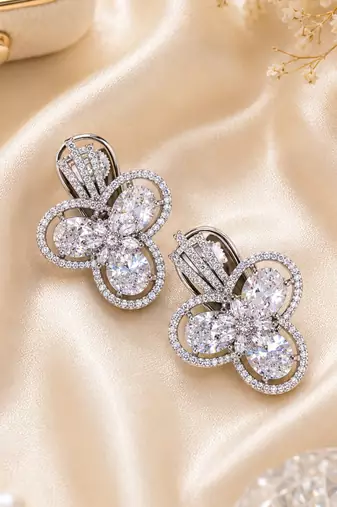 Lumina Blossom Diamond Earrings