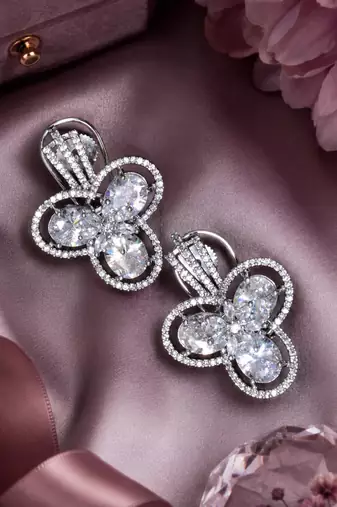 Lumina Blossom Diamond Earrings
