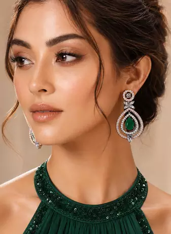 Emerald diamond twilight drops
