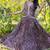 Wine Printed Cotton  Lehenga Blouse Duppatta Set