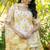 Yellow Printed Cotton  Lehenga Blouse Duppatta Set