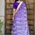 Purple Lace Work Viscose Georgette Lehenga Blouse Duppatta Set