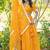 Yellow Zari Georgette  Lehenga Blouse Duppatta Set