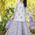 Purple Lace Work Cotton Lehenga Blouse Duppatta Set