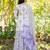 Purple Lace Work Cotton Lehenga Blouse Duppatta Set