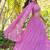 Pink Embroidered Georgette Lehenga Blouse Duppatta Set