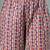 Cream floral printed cotton stitched a-line kurta set with pyjama for women
