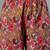 Brown floral printed cotton stitched a-line kurta set with pyjama for women