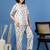 Multicolor printed cotton peter pan collar co-ord night suit for women
