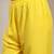 Yellow floral printed rayon stitched straight kurta set with patiala salwar for women
