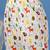 White printed cotton peter pan collar co-ord night suit for women