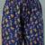 Blue printed cotton peter pan collar co-ord night suit for women