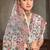 White sequin zari embroidered work net saree with unstitch blouse piece