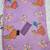 Lavender colour weightless digital print saree with unstitched blouse