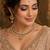 Lct agate stone necklace set with earrings and maang tikka (gold plated)
