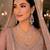 Pink & pista color necklace set with earrings & maang tikka | agate stone | rhodium plated