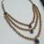 Blue color necklace set with earrings and maang tikka – agate stone, antique gold plating