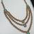 Pista color necklace set with earrings and maang tikka – agate stone, antique gold plating