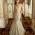Champagne Gold Embroidered Tissue Mermaid Lehenga Set
