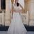 Ivory Embroidered Net Lehenga Set