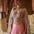 Rose Pink Embroidered Tissue Lehenga Set