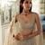 Metallic Champagne Gold Embroidered Tissue Lehenga Set