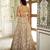 Champagne Gold Embroidered Tissue Lehenga Set