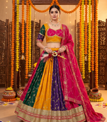 Festive Wear Multi-Panel Ghagra Choli for Navratri & Weddings
