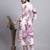 Women blue printed rayon kurta pant set