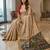 Cream ready to wear kalamkari silk saree