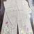 Beautiful beize cord set with embroidredpant