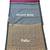 Steel grey pre draped cotton silk saree