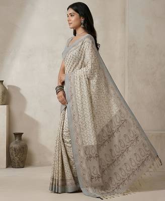Moonstone ready to wear paisley saree 2
