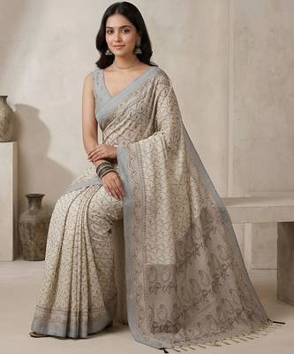 Moonstone ready to wear paisley saree 3