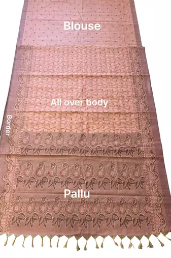 Rosewood readymade paisley saree