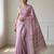Lavender bloom instant wear saree
