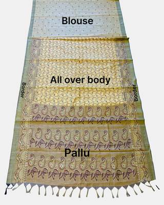 Sunshine gold one minute saree 5