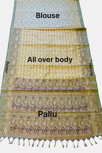 Sunshine gold one minute saree