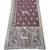 Rose mauve pre stitched zari saree