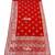 Crimson red one minute zari saree