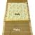 Yellow floral readymade cotton saree