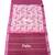 Rose pink pre stitched floral saree